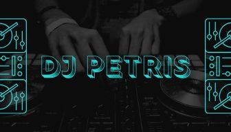 Vizitka DJ Petris front