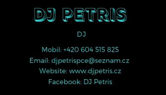 Vizitka DJ Petris back
