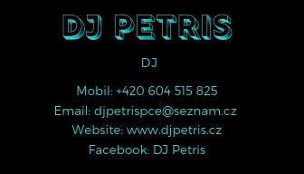 Vizitka DJ Petris back